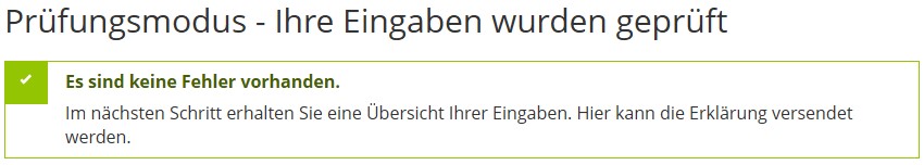 Erfolgreiche Prüfung der EÜR