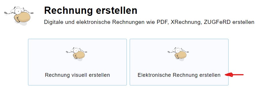 E-Rechnung erstellen mit PDF24